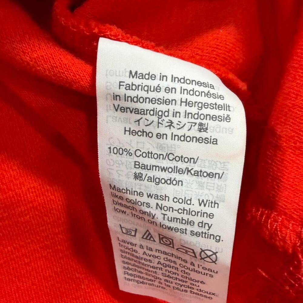Madewell Red Terry Cloth Ruffle Strap Tie Front Tank Sz XS Preppy! - Picture 3 of 6